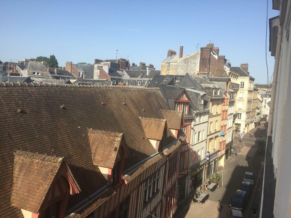 Bel Appartement Dans Le Centre Historique De Rouen Zewnętrze zdjęcie