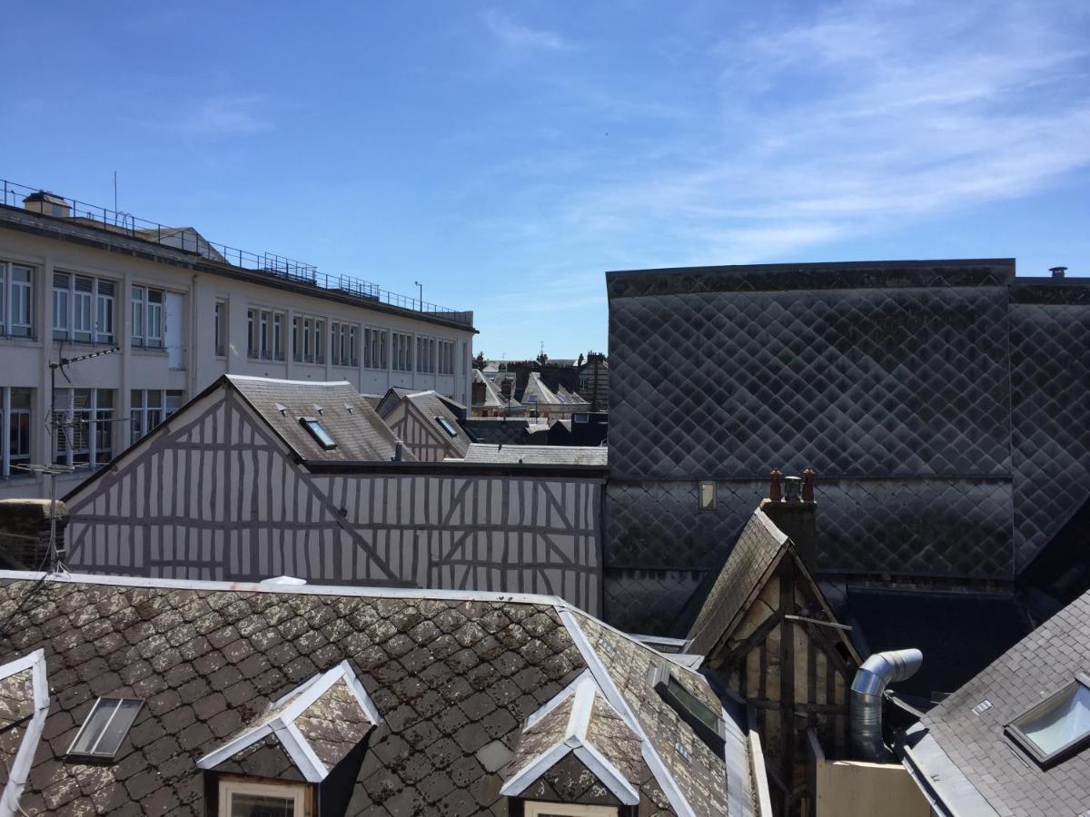 Bel Appartement Dans Le Centre Historique De Rouen Zewnętrze zdjęcie